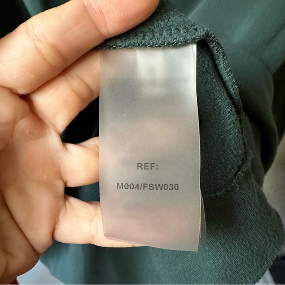 Majestic Filatures Deluxe Teeshirt French Touch Pullover Hoodie in Hunter Green - Picture 3 of 6